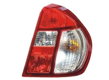 ÇERKEZ-CVR-118 RENAULT CLIO 2004-2008 ŞEFFAF STOP SOKETSİZ SAĞ