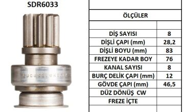 SDR6033  MARS DISLISI-8DIS SUBARU IMPREZA 1.8 23312AA050 1018 10110180 M191T16771 M191T16971 M191X16771 M191X16971