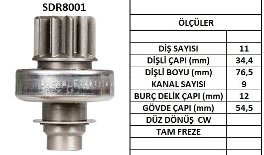 SDR8001  MARS DISLISI-11DIS CITROEN C25 DIESE L,CX 2.5DPEUGEOT 405D,J5 D 1581 647 132021 180826 182177 10106470 NE211 74687