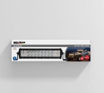31632 12/24V 72W LED BAR BEYAZ ve SARI 7 Fonksiyon
