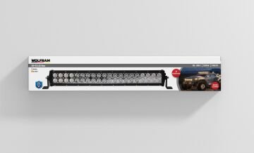 31633 LED BAR BEYZ+SARI ÇAKAR 7 FONK 12/24 V 120W  58 CM