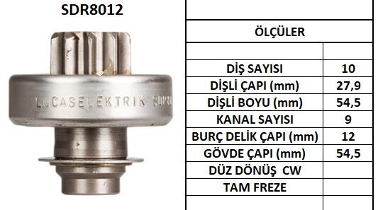 SDR8012  MARS DISLISI-10DIS CITROEN XSARA ZXD  -PEUGEOT 106DROVER 115D-TATRA PICKUP 1884 1074 185290 188256 594136 10110740 NE831 72645 189256