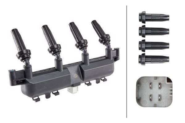 Ateşleme Bobini,Citroën Berlingo-C2-C3-Saxo-Xsara/ 5970 78 / 5970 78 / 5970 79 / 5970 79 / 96358649