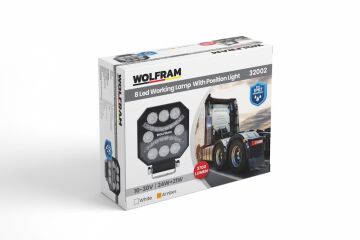32002 10/30V 45W 8 LED EMOJİLİ ÇALIŞMA LAMBASI SAR