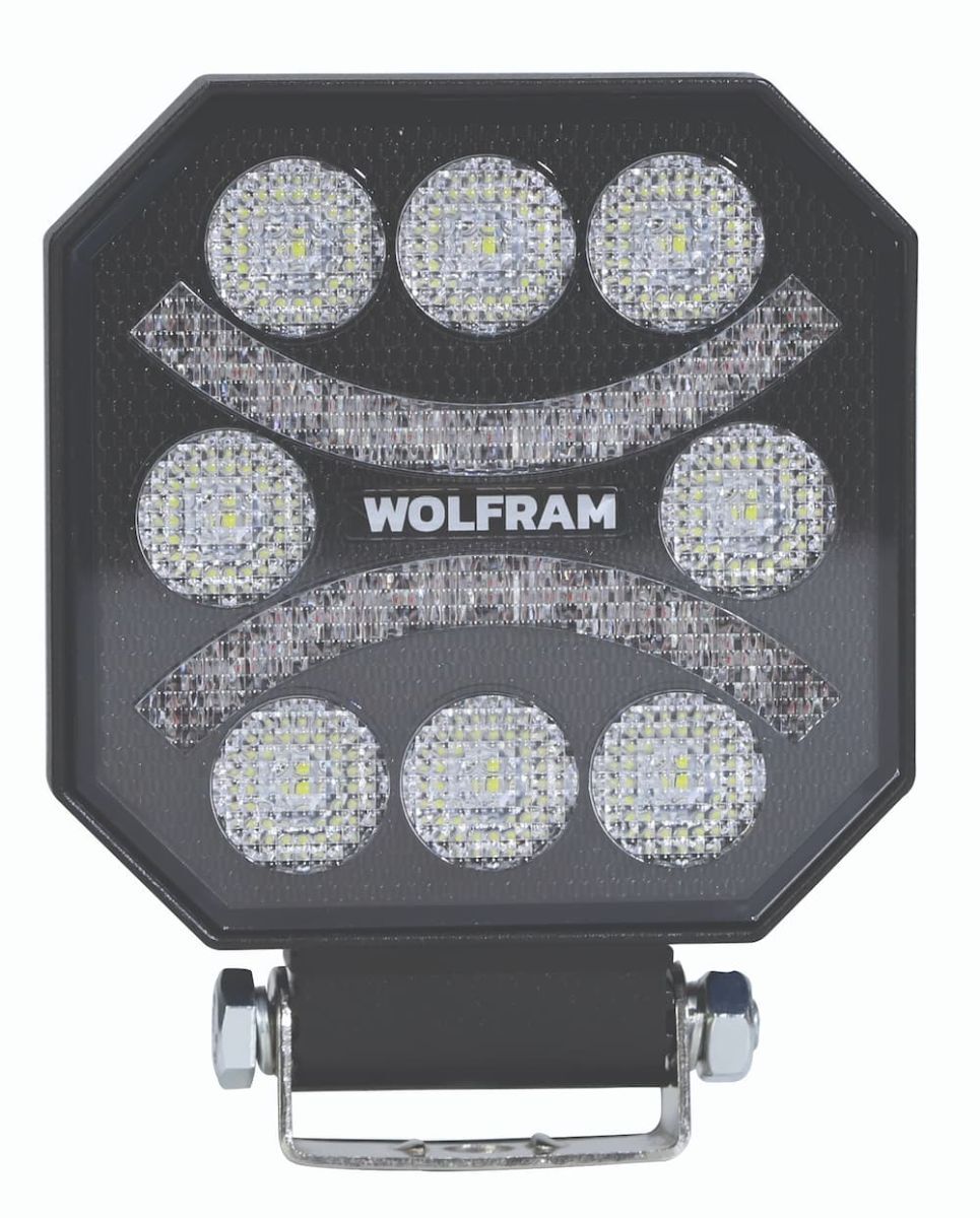 32003 10/30V 45W 8 LED EMOJİLİ ÇALIŞMA LAMBASI KIR