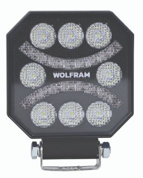 32003 10/30V 45W 8 LED EMOJİLİ ÇALIŞMA LAMBASI KIR