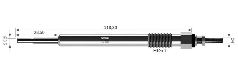 SVAC-931 SV181 KIZDIRMA BUJİSİ HYUNDAİ İX 35 KIA SORENTO