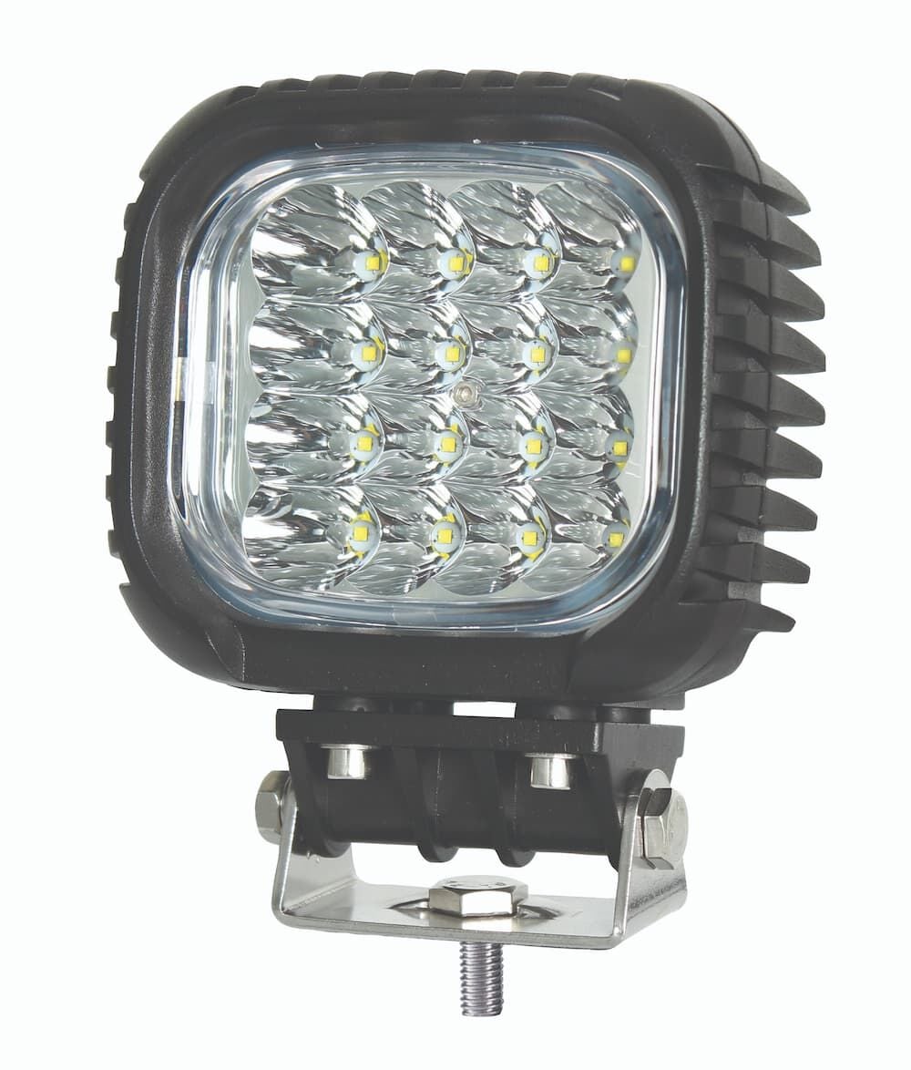 32105 ÇALIŞMA LAMBA AĞIR HİZMET 16 LED 10/30W 48W  SPOT