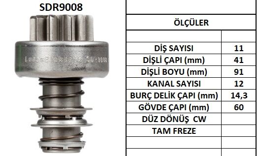 SDR9008  MARS DISLISI-11DIS ZETOR TRAKTOR 902 932208 8014251 443930154210 10109020 71011