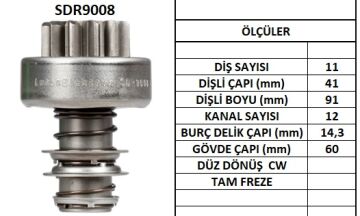 SDR9008  MARS DISLISI-11DIS ZETOR TRAKTOR 902 932208 8014251 443930154210 10109020 71011