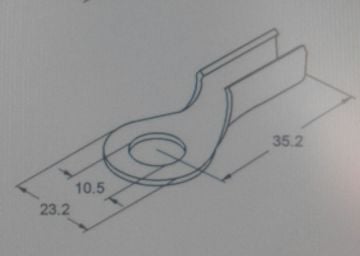 RADE.134 RADE BA 35 BAKIR KABLO UCU 50 AD.