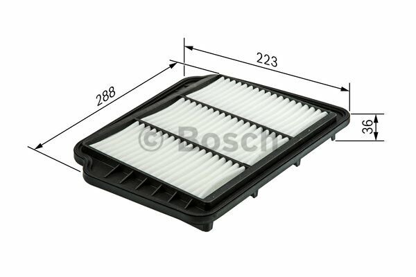 Hava FiltresiCHEVROLET; DAEWOO Lacetti; Nubira; Nexia; Optra DAO 96553450; CHE 965534