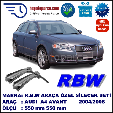 AUDI A4 AVANT/SEDAN/CABRIO  RBW MUZ  SİLECEK TAKIMI (2004-2008)