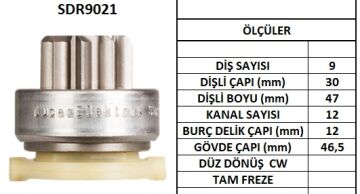 SDR9021  MARS DISLISI-9DIS FORD ESCORT 3214 FOFZ11350A SD340 1193 10106231