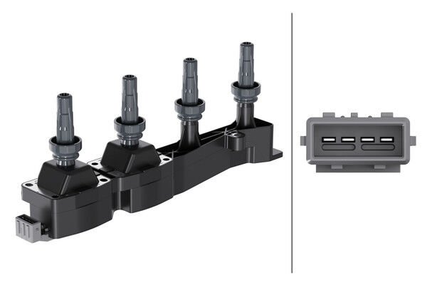 Ateşleme Bobini,Citroën Berlingo-C2-C3-C4-Xsara/Pe 5970.80 / 5970.99 / 5970.99 / 597080 / 96363378 / 96363378