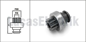 TMB115  MARS DISLISI-10DIS FORD D750 KAMYON-B MC 140 INCE FREZE- NEW HOLLAND  INCE FREZE