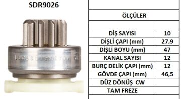 SDR9026  MARS DISLISI-10DIS  FORD BRONCO,F SE RI PICKUP,RANGERTAURUS,TEMPO E90Z11350A F07U11000AA F0TZ11002A F2TU11000AA SD337 TMB350 1192 10106201 1987BE0018 74223