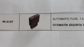 OTOMATİK SİGORTA 7,5 AMP.