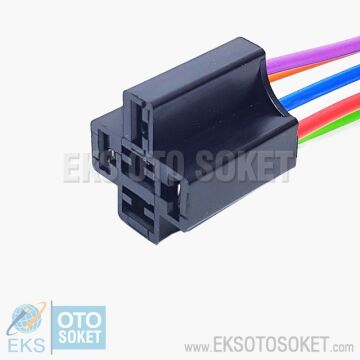 5C031 5 Lİ RÖLE KONNEKTÖRÜ 1,5MM KABLOLU
