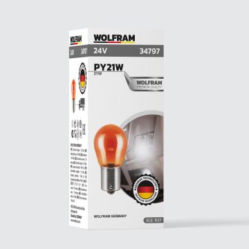 34797 PY21W   BAU15s 93 AMPUL YAN TIRNAK SARI UZUN
