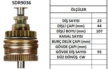 SDR9036  MARS DISLISI-23DIS JET SKI TIGERSHAR K 640,770,900,10001100 1036 10110360