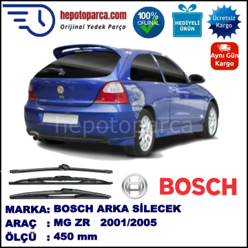 MG ZR  450 mm 10.2001-05.2005 BOSCH Arka Silecek