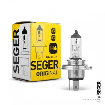 204675 H4 24V 130/100W (3.500 EKSTRA YÜKSEK GÜÇ) P43T STANDART YENİLEME