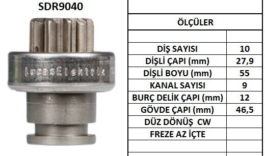 SDR9040  MARS DISLISI-10DIS  FIAT DUNA - RENA ULT 19 220210 1134 10111340