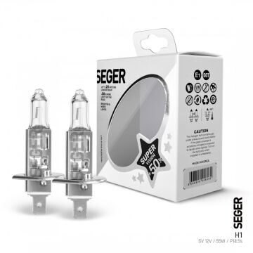 205795 H1 12V 55W (3.500K+50%FAZLA IŞIK) TAKIM P14.5S SUPER VİSİON