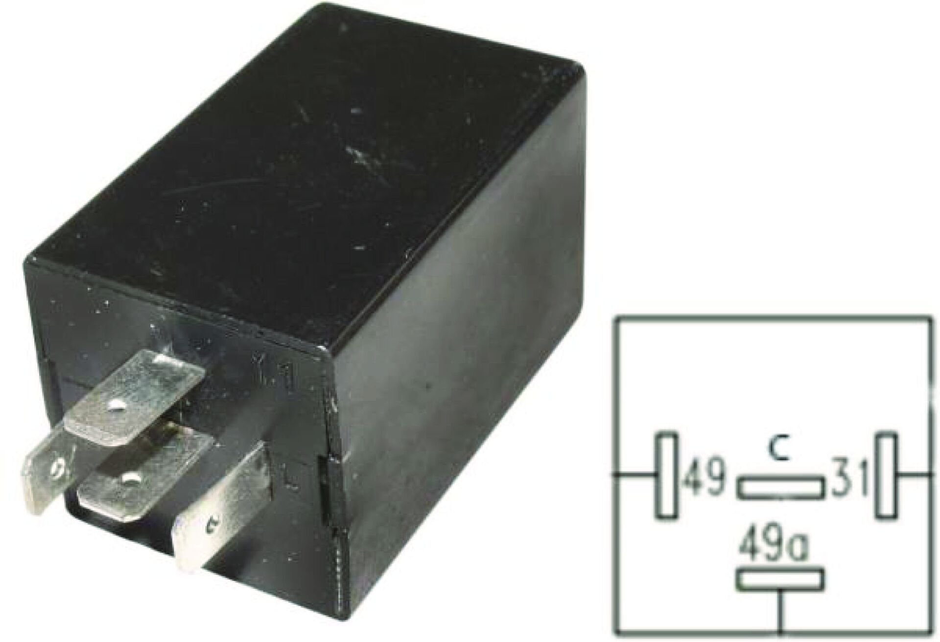 VF286 FLAŞÖR-BRAKETSİZ 12V 4 UÇ RENAULT