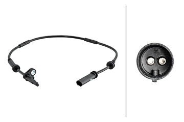 Tekerlek Hız Sensörü,Hal sensörü,2-Kutuplu,BMW X3- 34526869293