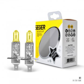 205887 H1 12V 55W (2.700K SARI IŞIK) TAKIM P14.5S XENON YELLOW