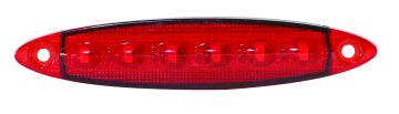 39042 YAN POZİSYON LAMBA 6 LED KIRMIZI (E)BELGELİ  24V 3W