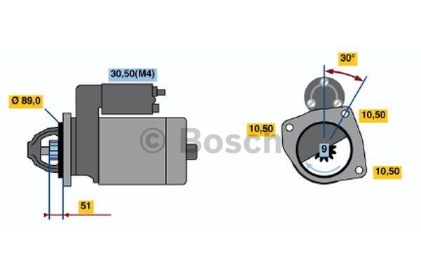 Marş  Motoru CLAAS Consul; Dominator; Jaguar; Mercator CLC 6853810