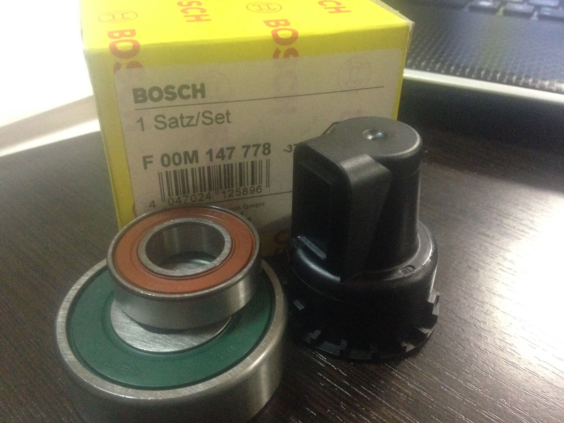 BOSCH_F00M147778 Parça Seti rulman seti 3 adet mercedes alternatör 110 AMP MB A0009805215; MB 00098