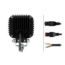 ÇALIŞMA LAMBASI 12V-30V ÇALIŞMA LAMBASI KARE S3000 2.0 3000 LÜMEN (9 LEDLİ BEYAZ-TURUNCU) (100*91*73 MM)