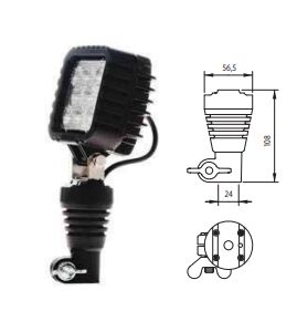 YD-D-0289 WRK-LED-160 10-50V DC LED ÇALIŞMA LAMBA