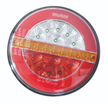 40130 10/30V W HAMBURGER STOP NEON LED 4 FONKSİYON