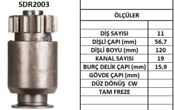 SDR2003  MARS DISLISI-11DIS  CAT.DOZER D8H -  NEW HOLLANDJOHN DEERE - GENERAL MOTOR  40MT 42MT 50MT  PG110 PG 110  2217 4486 15056 15113 77600 1P2508 C9HE11350A D4HF11350BA EAB11350A 110 130539 480117 480321 830620 1960370 1967779 8000066 10101100 EBB56A