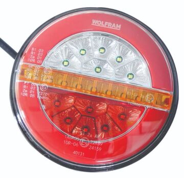40131 10/30V W HAMBURGER STOP NEON LED 4 FONKSİYON