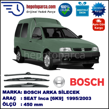 SEAT Inca [6K9] 450 mm 11.1995-06.2003 BOSCH Arka Silecek