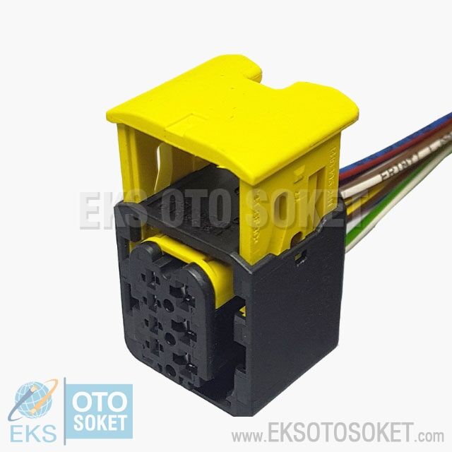 7C009 7 Lİ MERCEDES AXSOR AROCS  STOP SOKETİ YM KABLOLU