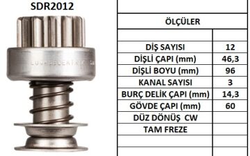 SDR2012 MARŞ DİŞLİSİ.DELCO CAT 12 DİŞ 20MT HELİPS 51 130540 1851430 1875852 1877353 1877354 1932890 1934488 1940134 1940138 1951180 1952486 1965358 1967042 10100510 D2017 D2107 D4123