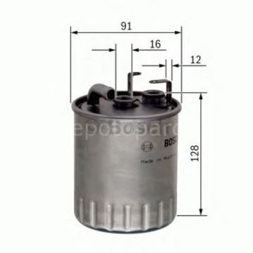 MERCEDES-BENZ A 170 CDI (03.2001 - 08.2004) BOSCH Filtre Seti filitre