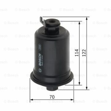 Yakıt FiltresiTOYOTA Camry 2.0i 198610 - 199105; Camry 2.0i Wagon 198808 - 199105; Camry 2.0i Wagon 198610 - 198806; Camry 2.5i 198802 - 199105; Camry 2.5i Wagon 198808 - 199109; Camry 2.0i 4x4 198709 - 199105; Townace Tr TOY 2330379025; TOY 2330