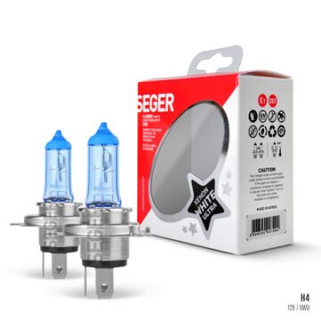 206433 H4 12V AMPUL (4.000 BEYAZ IŞIK )TAKIM 60/55W P43T XENON WHİTE ULTRA