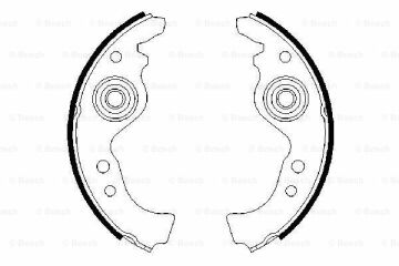 Pabuçlu Fren Balatası [185*31 mm]FIAT Seicento 1100 200009 - 201012; Seicento 1100 199803 - 200312; Seicento 900 199803 - 200312; Panda 900 i.e. 199204 - 200309; 126 650 197707 - 198411 VWW SE028165299B; SEA SE
