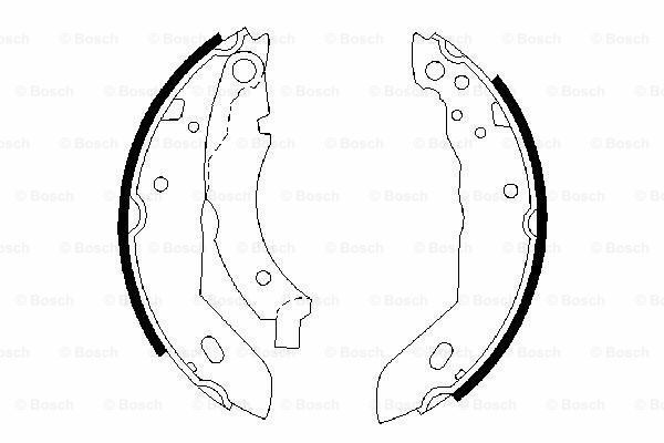Pabuçlu Fren Balatası [180*42 mm] 205 1.8 Diesel 198707 - 199812; 19 1.4 198809 - 200112; Clio I 1.2i 199604 - 199802; Clio I 1.2i 199401 - 199802; Clio I 1.2i 199401 - 199603; Clio I 1.2i 199006 - 199802; Clio I 1.9 Diesel 199006 - 1 REN 7701349648;