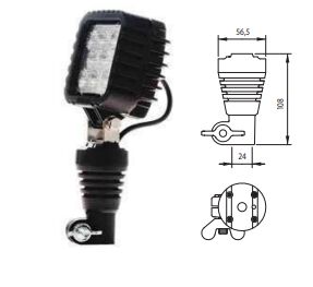 YD-D-0341 DXS-5MV1M.05 TEPE İKAZ LAMBASI 1000 mm K 1000 mm