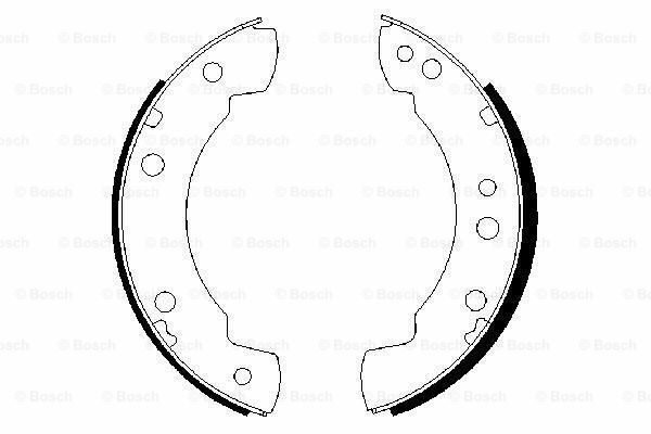 Pabuçlu Fren Balatası [229*44,5 mm]FORD Transit FT 100, 120 2.0 197804 - 198512; Transit FT 80, 100, 120 1.6 197804 - 198512; Transit FT 130, 160, 190 2.0 197804 - 198512; Sherpa 230 198611 - 199812; Sherpa 280 198611 - 199812; Sherpa 250 1 FOR 15483